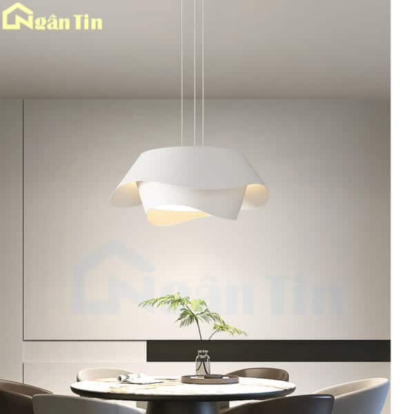 Đèn trần thả trang trí sảnh phòng khách phòng ngủ bàn ăn Led 3 chế độ màu 220V TTK86 Ngân Tin - Image 3