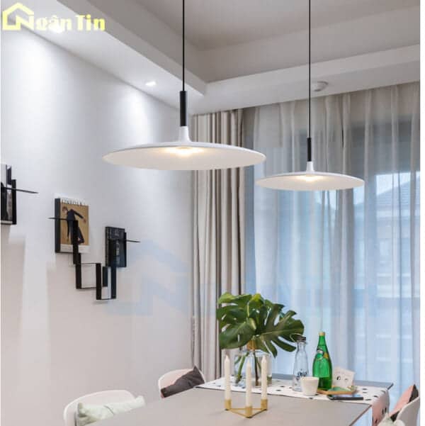 Đèn trần thả trang trí phòng khách phòng ngủ bàn ăn quầy bar Led 4000K 220V TCF84 Ngân Tin - Image 9