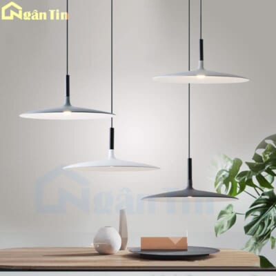 Đèn trần thả trang trí phòng khách phòng ngủ bàn ăn quầy bar Led 4000K 220V TCF84 Ngân Tin