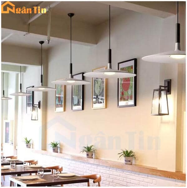 Đèn trần thả trang trí phòng khách phòng ngủ bàn ăn quầy bar Led 4000K 220V TCF84 Ngân Tin - Image 12
