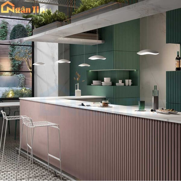 Đèn thả trần trang trí phòng khách phòng ngủ bàn ăn quầy bar Led 3 màu 220V THD82 Ngân Tin - Image 10
