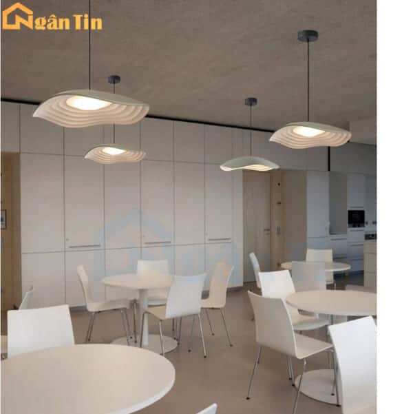 Đèn thả trần trang trí phòng khách phòng ngủ bàn ăn quầy bar Led 3 màu 220V THD82 Ngân Tin - Image 12