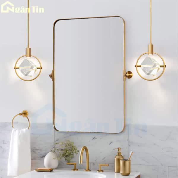 Đèn thả trần pha lê trang trí quầy bar phòng ngủ Led 3 chế độ màu 220V TTK123B Ngân Tin - Image 8