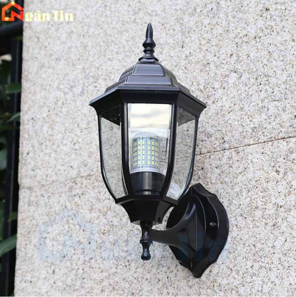 Đèn treo tường gắn tường ốp tường trang trí ngoài trời sân vườn 12W E27 220V GTNT08 Ngân Tin - Image 4