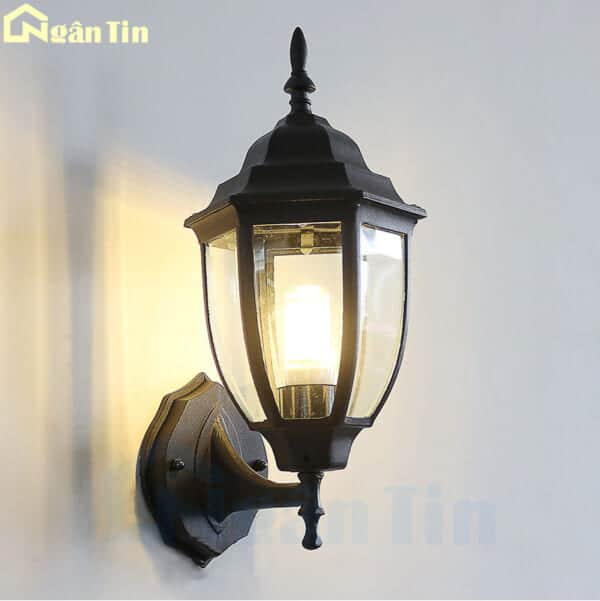 Đèn treo tường gắn tường ốp tường trang trí ngoài trời sân vườn 12W E27 220V GTNT08 Ngân Tin - Image 6