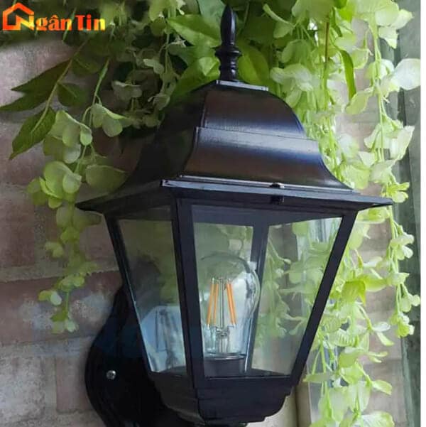 Đèn treo tường gắn tường ốp tường trang trí ngoài trời sân vườn 12W E27 220V GTNT09 Ngân Tin - Image 5