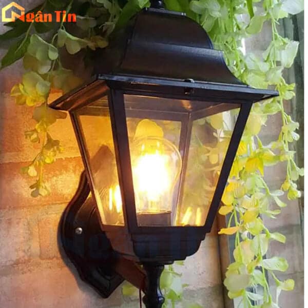 Đèn treo tường gắn tường ốp tường trang trí ngoài trời sân vườn 12W E27 220V GTNT09 Ngân Tin - Image 6
