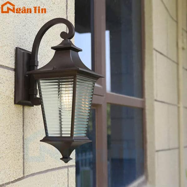 Đèn gắn tường treo tường trang trí cổng ngoài trời sân vườn 12W E27 220V VNT856 Ngân Tin - Image 4