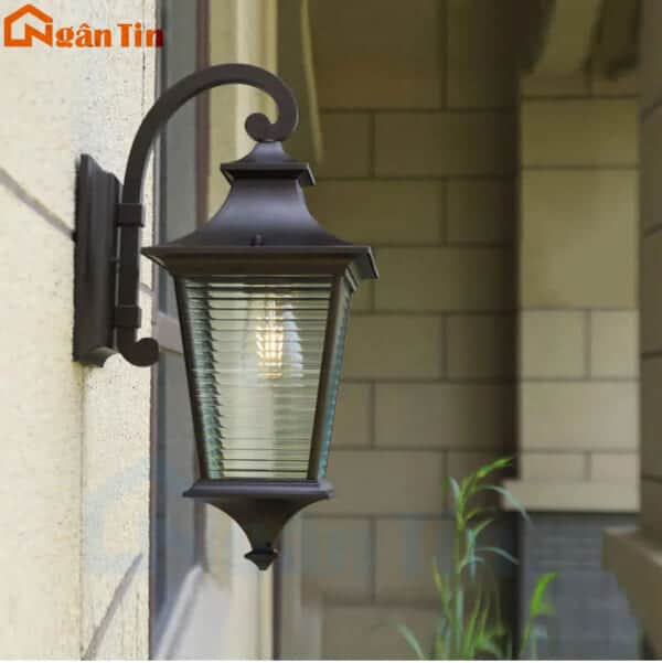 Đèn gắn tường treo tường trang trí cổng ngoài trời sân vườn 12W E27 220V VNT856 Ngân Tin - Image 6