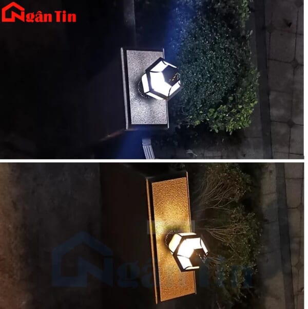 Đèn trụ cổng đồng trang trí cổng sân vườn cổng tường rào 12W E27 220V TD91 Ngân Tin - Image 7