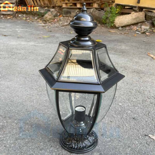 Đèn trụ cổng đồng trang trí cổng sân vườn cổng tường rào 12W E27 220V TD91 Ngân Tin - Image 3