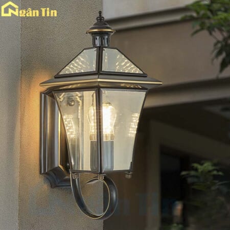 Vách đồng treo tường gắn tường ốp tường trang trí ngoài trời trong nhà E27 220V VD6801 Ngân Tin