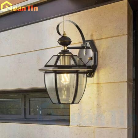 Vách đồng treo tường gắn tường ốp tường trang trí ngoài trời trong nhà E27 220V VD6800 Ngân Tin
