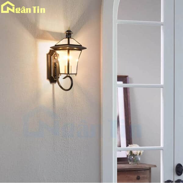 Vách đồng treo tường gắn tường ốp tường trang trí ngoài trời trong nhà E27 220V VD6801 Ngân Tin - Image 6
