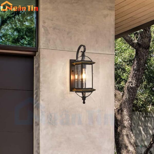 Vách đồng treo tường gắn tường ốp tường trang trí ngoài trời trong nhà E27 220V VD6811 Ngân Tin - Image 6