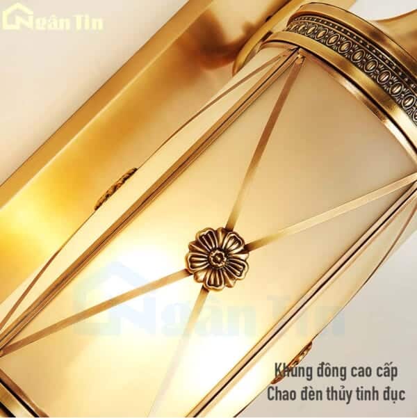 Vách đồng treo tường gắn tường ốp tường trang trí ngoài trời trong nhà E27 220V VD686A Ngân Tin - Image 8