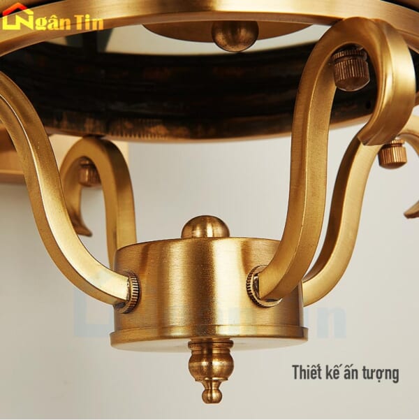 Vách đồng treo tường gắn tường ốp tường trang trí ngoài trời trong nhà E27 220V VD686A Ngân Tin - Image 9