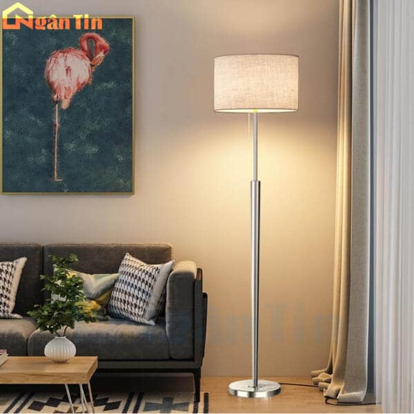 Đèn Cây Đứng Phòng Khách Đèn Sàn Đọc Sách Trang Trí Sảnh Phòng Ngủ E27 220V DD066 Ngân Tin - Image 3