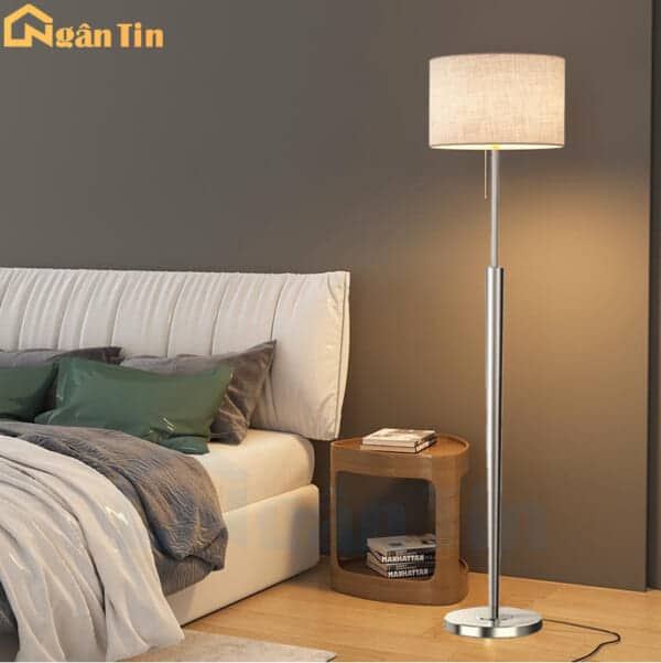 Đèn Cây Đứng Phòng Khách Đèn Sàn Đọc Sách Trang Trí Sảnh Phòng Ngủ E27 220V DD066 Ngân Tin - Image 4