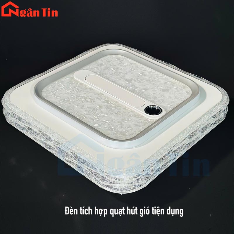 den mam op tran chu nhat kem quat thap hien dai trang tri phong khach phong ngu led 3 mau ota44v ngan tin 15