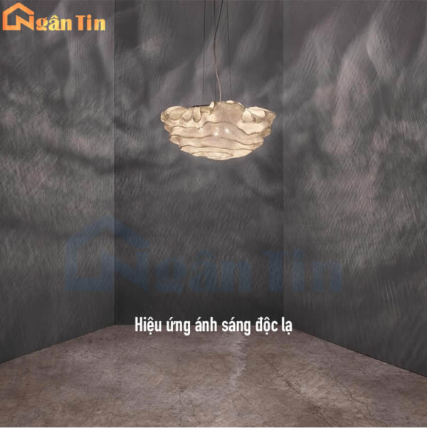 Đèn thả trần bông hoa trang trí phòng khách sảnh phòng ngủ bàn ăn E27 220V THD64 Ngân Tin - Image 6