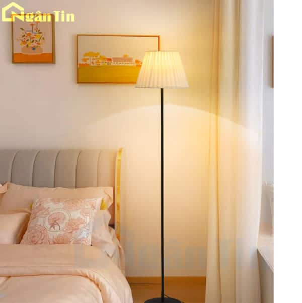Đèn Cây Đứng Phòng Khách Đèn Sàn Đọc Sách Trang Trí Sảnh Phòng Ngủ E27 220V DD211 Ngân Tin - Image 6