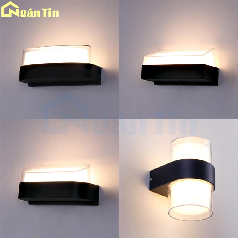 Đèn gắn tường ngoài trời chống nước trang trí sân vườn hành lang cầu thang 220V VNT2284 Ngân Tin 1 den-gan-tuong-ngoai-troi-chong-nuoc-220v-vnt2284-ngan-tin