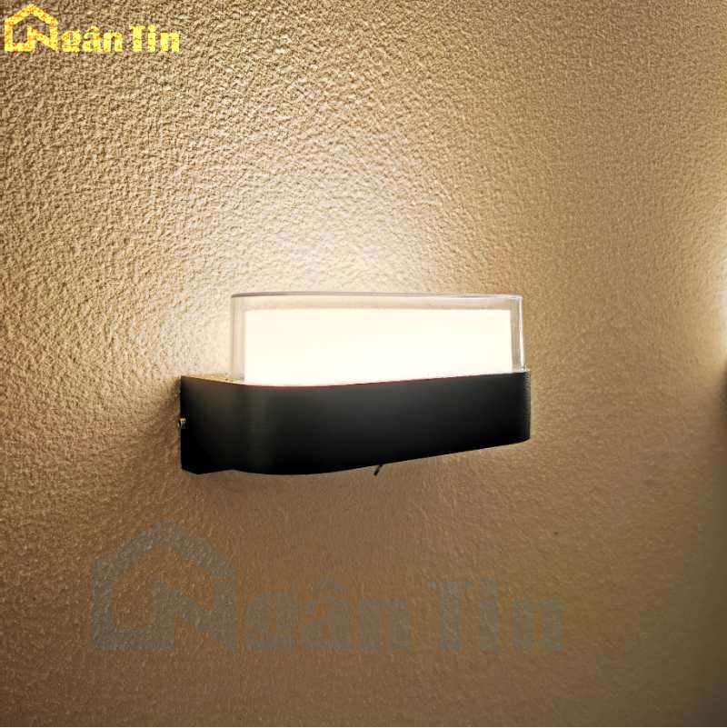 Đèn gắn tường ngoài trời chống nước trang trí sân vườn hành lang cầu thang 220V VNT2284 Ngân Tin 9 Đèn gắn tường ngoài trời chống nước trang trí sân vườn hành lang cầu thang 220V VNT2284 Ngân Tin - Image 9