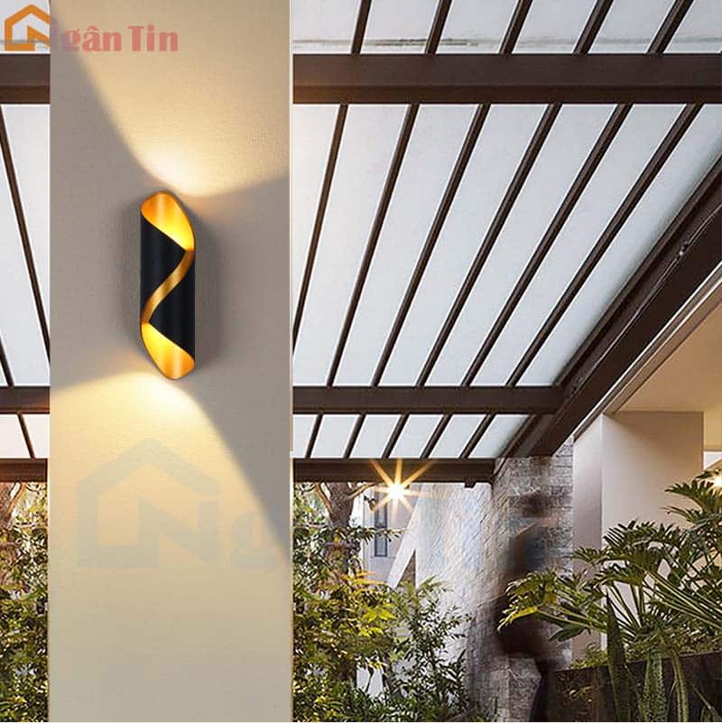 Đèn hắt tường ngoài trời chống nước trang trí sân vườn hành lang cầu thang 220V VNT2287 Ngân Tin 3 Đèn hắt tường ngoài trời chống nước trang trí sân vườn hành lang cầu thang 220V VNT2287 Ngân Tin - Image 3