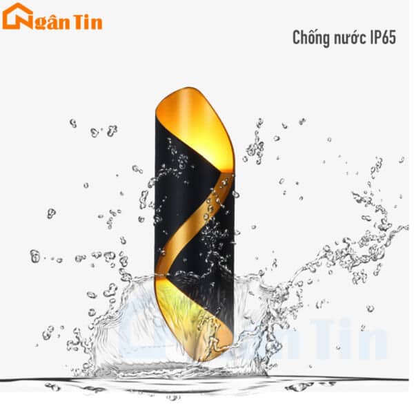 Đèn hắt tường ngoài trời chống nước trang trí sân vườn hành lang cầu thang 220V VNT2287 Ngân Tin - Image 6