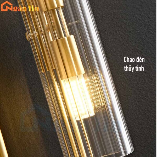 Đèn treo tường gắn tường trang trí phòng ngủ phòng khách sảnh 220V GT406 Ngân Tin - Image 10