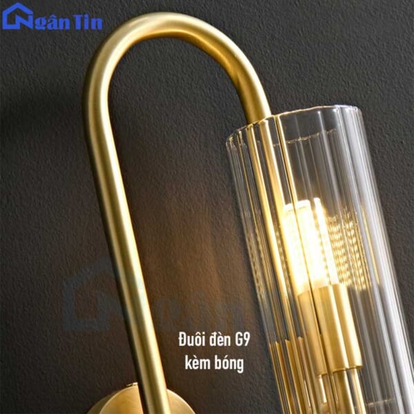 Đèn treo tường gắn tường trang trí phòng ngủ phòng khách sảnh 220V GT406 Ngân Tin - Image 8
