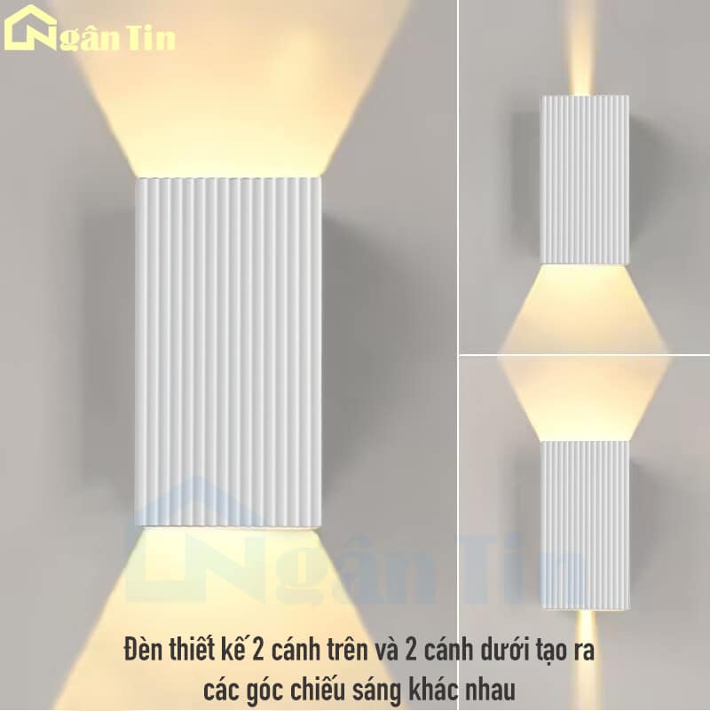 Đèn hắt tường treo tường gắn tường trang trí ngoài trời trong nhà Led 12W 220V VNT2216T Ngân Tin 3 Đèn hắt tường treo tường gắn tường trang trí ngoài trời trong nhà Led 12W 220V VNT2216T Ngân Tin - Image 3