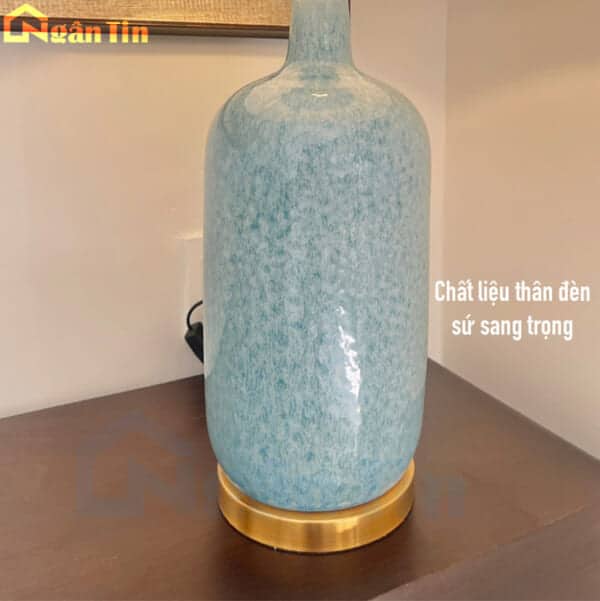 Đèn ngủ để bàn đèn bàn làm việc trang trí phòng ngủ phòng khách E27 220V DB102 Ngân Tin - Image 9