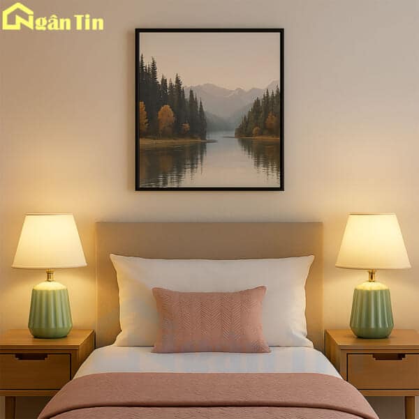 Đèn ngủ để bàn đèn bàn làm việc trang trí phòng ngủ phòng khách E27 220V DB99 Ngân Tin - Image 3