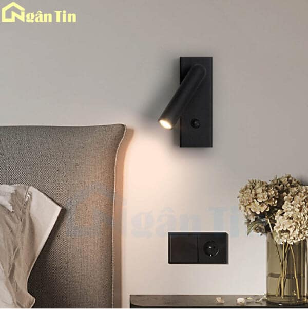 Đèn rọi gắn tường trang trí phòng ngủ phòng khách đọc sách Led 3W 220V VRT22 Ngân Tin - Image 5