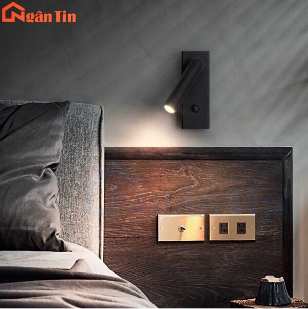 Đèn rọi gắn tường trang trí phòng ngủ phòng khách đọc sách Led 3W 220V VRT22 Ngân Tin - Image 8