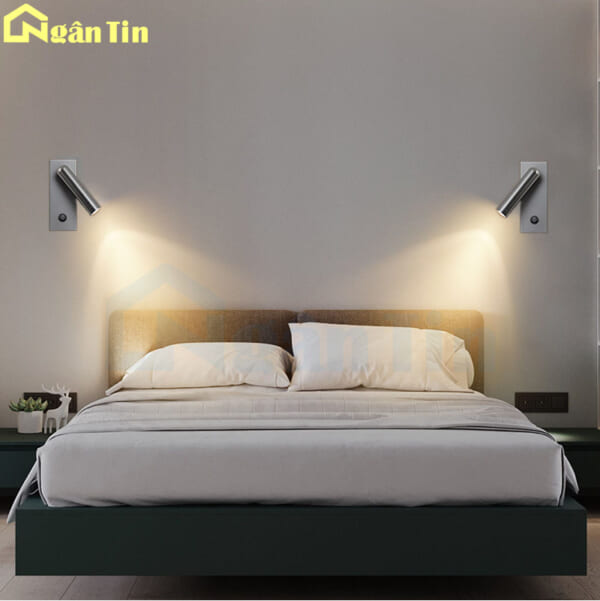 Đèn rọi gắn tường trang trí phòng ngủ phòng khách đọc sách Led 3W 220V VRT22 Ngân Tin - Image 10