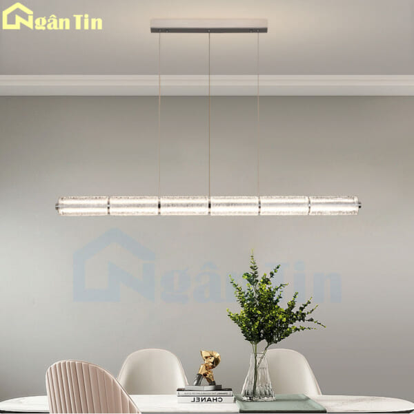 Đèn thả trần trang trí bàn ăn quầy bar bàn làm việc cao cấp Led 3 chế độ màu 220V THD42 Ngân Tin - Image 5