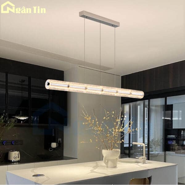 Đèn thả trần trang trí bàn ăn quầy bar bàn làm việc cao cấp Led 3 chế độ màu 220V THD42 Ngân Tin - Image 6