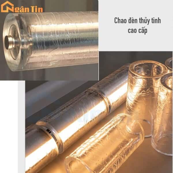 Đèn thả trần trang trí bàn ăn quầy bar bàn làm việc cao cấp Led 3 chế độ màu 220V THD42 Ngân Tin - Image 9