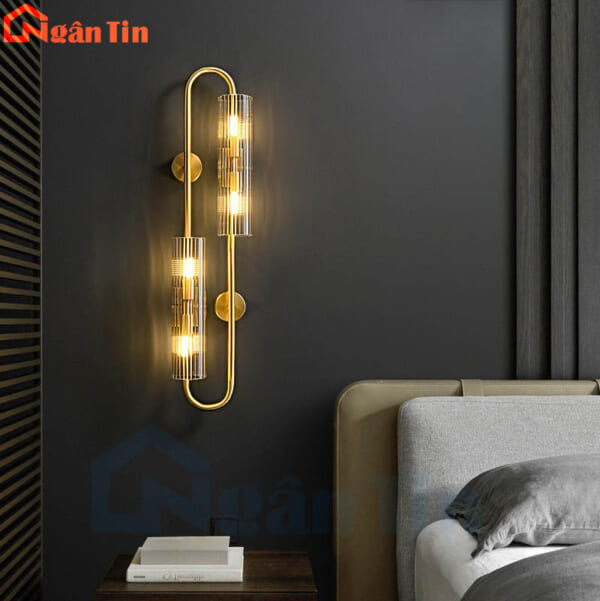 Đèn treo tường gắn tường trang trí phòng ngủ phòng khách sảnh 220V GT406 Ngân Tin - Image 3