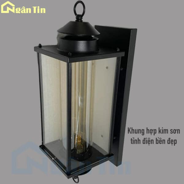 Đèn ốp tường gắn tường treo tường trang trí ngoài trời trong nhà E27 220V GTNT11 Ngân Tin - Image 7