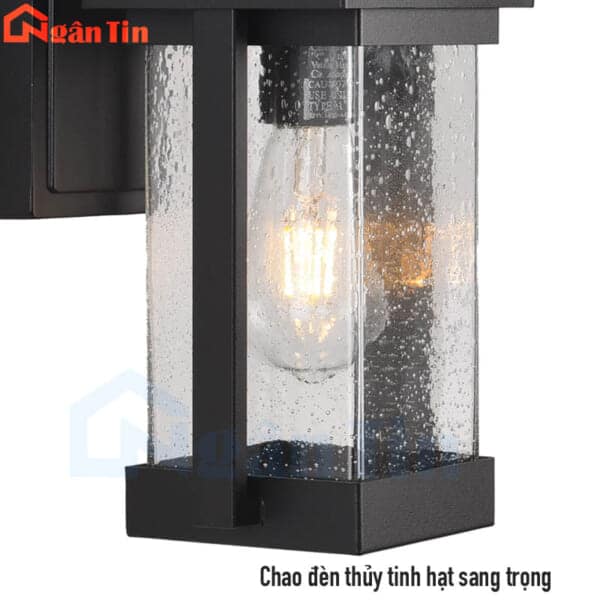Đèn ốp tường gắn tường treo tường trang trí ngoài trời trong nhà E27 220V GTNT17 Ngân Tin - Image 8