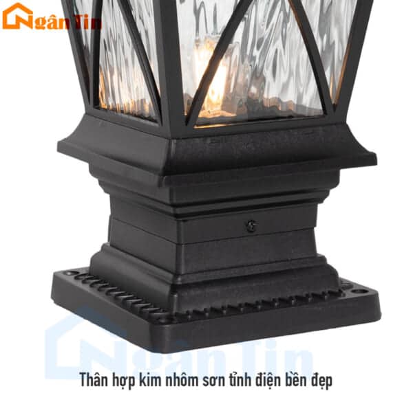Đèn trụ cổng trang trí sân vườn cổng tường rào Led 12W E27 220V TCNT200 Ngân Tin - Image 10