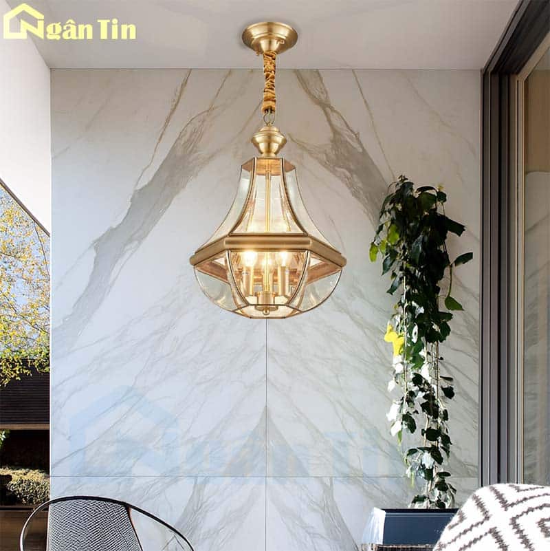 Đèn thả đồng cổ điển cao cấp trang trí ban công phòng khách bàn ăn E14 220V THD12 Ngân Tin 1 den-tha-dong-co-dien-trang-tri-thd12-23-ngan-tin