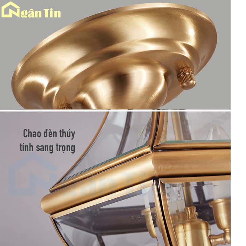 Đèn thả đồng cổ điển cao cấp trang trí ban công phòng khách bàn ăn E14 220V THD12 Ngân Tin 12 Đèn thả đồng cổ điển cao cấp trang trí ban công phòng khách bàn ăn E14 220V THD12 Ngân Tin - Image 12