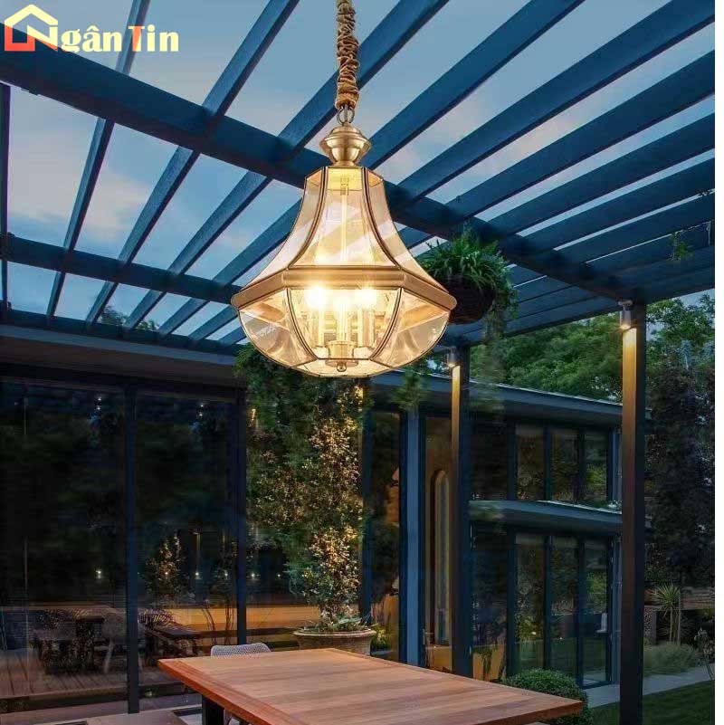 Đèn thả đồng cổ điển cao cấp trang trí ban công phòng khách bàn ăn E14 220V THD12 Ngân Tin 3 den-tha-dong-co-dien-trang-tri-thd12-23-ngan-tin