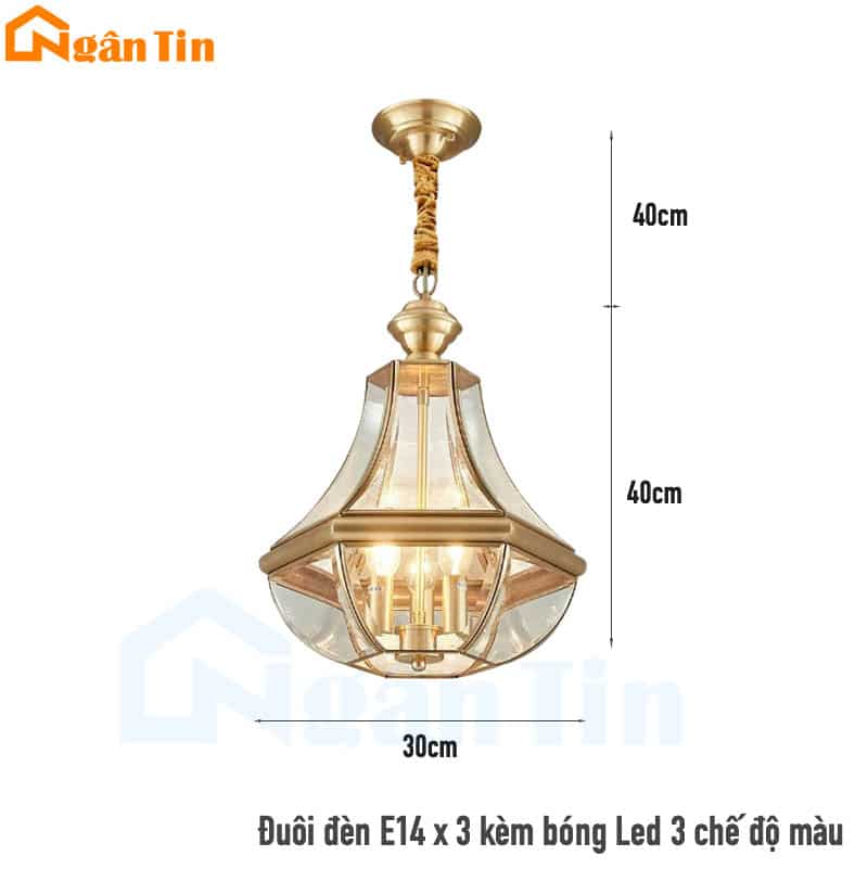 Đèn thả đồng cổ điển cao cấp trang trí ban công phòng khách bàn ăn E14 220V THD12 Ngân Tin 14 den tha dong co dien trang tri mai hien hanh lang ban an phong khach thd12 23 ngan tin 7