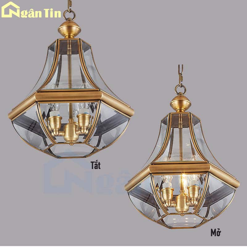 Đèn thả đồng cổ điển cao cấp trang trí ban công phòng khách bàn ăn E14 220V THD12 Ngân Tin 9 Đèn thả đồng cổ điển cao cấp trang trí ban công phòng khách bàn ăn E14 220V THD12 Ngân Tin - Image 9